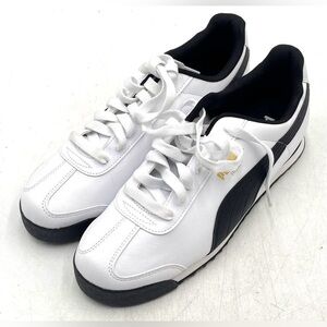 Puma Roma Basic Black & White Sneakers
